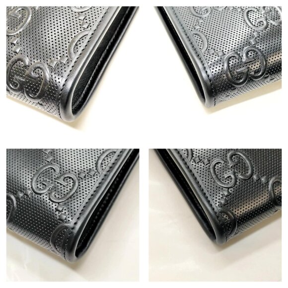 Gucci Shoulder Bag Black Leather mon-459-091025 - Picture 9 of 16